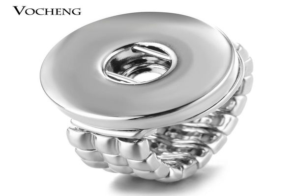 noosa elastic ring ginger snap jewelry diy chunk snap button ring for style vh0018818382, Silver